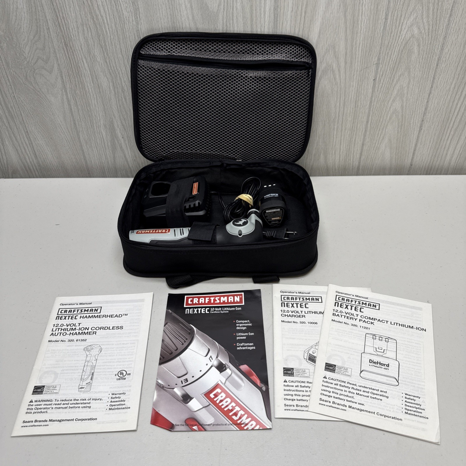 Craftsman Nextec Hammerhead 12V Cordless Auto Hammer Kit #32