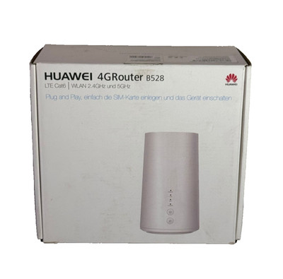 Huawei Vodafone GigaCube LTE B528 4G Router Cat6 WLAN 2.4GHz und 5GHz - Weiß
