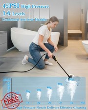 Mecmic Steam Cleaner 1600ML Portable Handheld 250°F 2500W Grease Tile