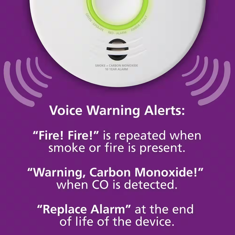 Kidde P4010ACSCO-WF Smoke + Carbon Monoxide Smart Alarm