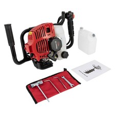 52CC Gas Powered Earth Auger Post Hole Digger Auger 2Stroke 2hp