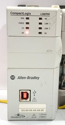 Allen-Bradley 1769-L36ERM, Ser/A P/N-92013, 5370 Controller (FOR PARTS)