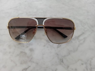 SAMA EYEWEAR SUNGLASSES MODEL BRANDO IN GOLD AND BLACK COLOR COMBINATION