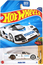 2025 Hotwheels Mazda 787b White 2025 Hotwheels Mazda 787b White