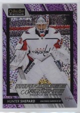 2023 O-Pee-Chee Platinum Marquee Rookies Violet Pixels /299 Hunter Shepard 16kb