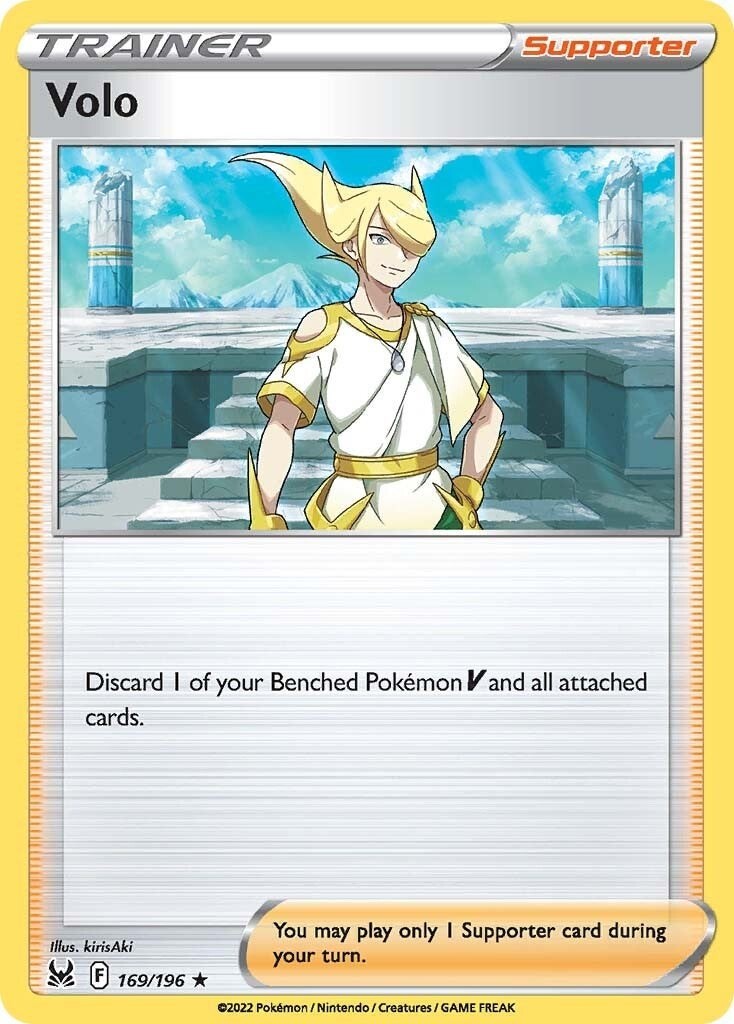 NM Reverse Holofoil - Volo SWSH11 - 169/196 SWSH11: Lost Origin