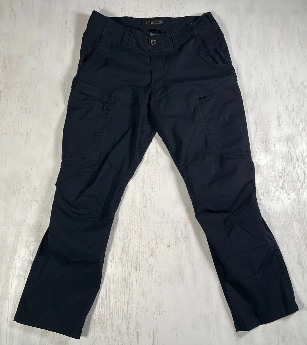 511 Tactical Pants Men's 36x30.5 Navy Blue Apex Cargo Pockets Workwear Utility