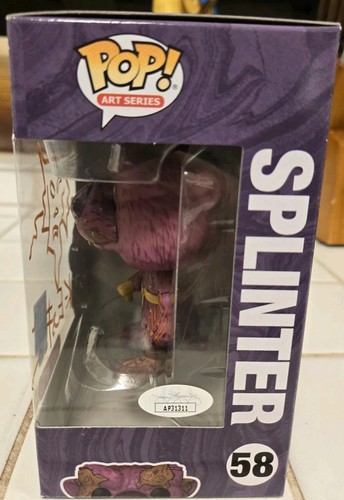 TMNT Splinter Funko Pop Teenage Mutant Eastman Autograph Signed JSA COA - Bild 3 von 9