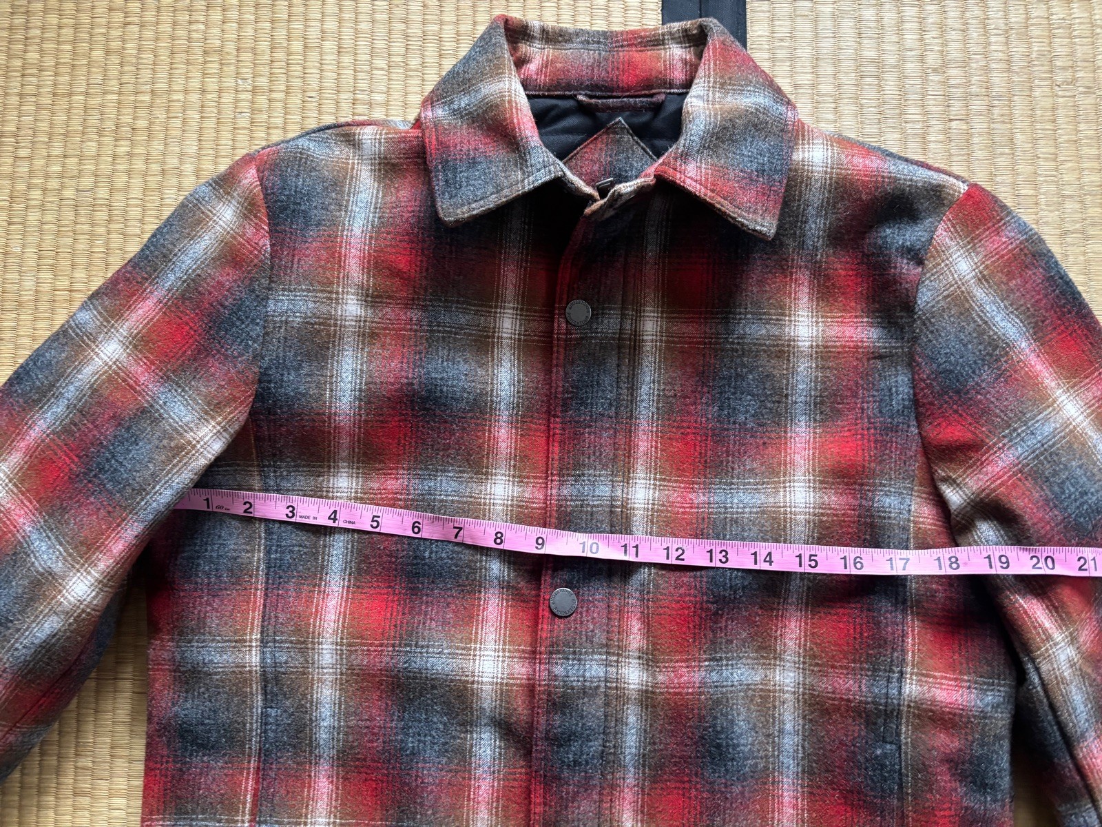 ￼ Pendleton Eugene Plaid Wool Blend Jacket Grey r… - image 5
