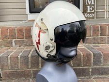 Vtg Hgu-26 Dual Visor Gentex Flight Fighter Pilot Helmet Partial Decals Vtg Hgu-26 Dual Visor Gentex Flight Fighter Pilot Helmet Partial Decals