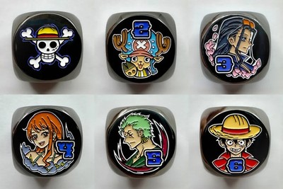 Mana Moon One Piece Straw Hat Pirates 1x Metallwürfel Amanda Lapalme