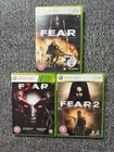 xbox 360 FEAR TRILOGY  1 + 2 + 3 F.E.A.R. (Works On US Consoles) Region Free