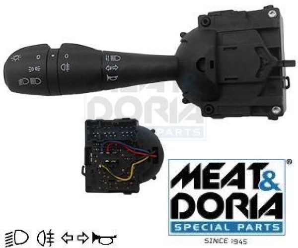 Meat & Doria 23200 Lenkstockschalter Blinkerschalter FüR Renault FüR Dacia-image