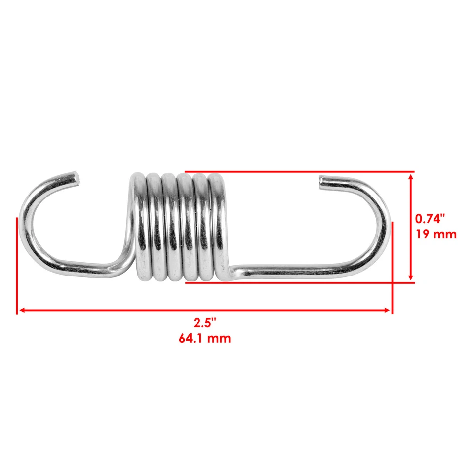Kit de junta de escape Caltric para Arctic Cat M6000 Sno Pro ES 141 pulgadas 153 pulgadas 2016-2017 Foto 3 de 4