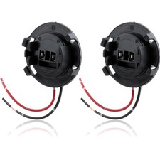1 Pair 3.94  / 10cm H7 Bulb Socket Retainer Holder Adapters with Wire Pigtails...