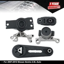 For Nissan Sentra 2.0L 07-12 Auto CVT A4348 Engine Transmission Motor Mount 4PCS