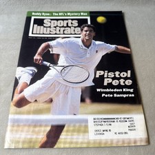 July 11, 1994 Pete Sampras Tennis Sports Illustrated July 11, 1994 Pete Sampras Tennis Sports Illustrated