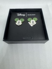 Disney X Baublebar Earrings Mickey Mouse Halloween Spider Web Glow In The Dark