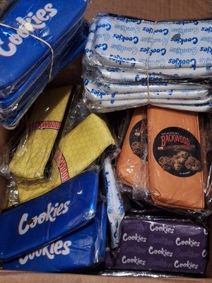 Backwoods & Cookies Accessory Zip Pouches Lot of (5) - Thetwentydollarstore