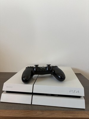 Sony PlayStation 4 Glacier White 500GB Home Console CUH-1115A With Controller