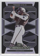 2020 Panini Chronicles Obsidian Electric Etch Purple 42/99 Fernando Tatis Jr o7m