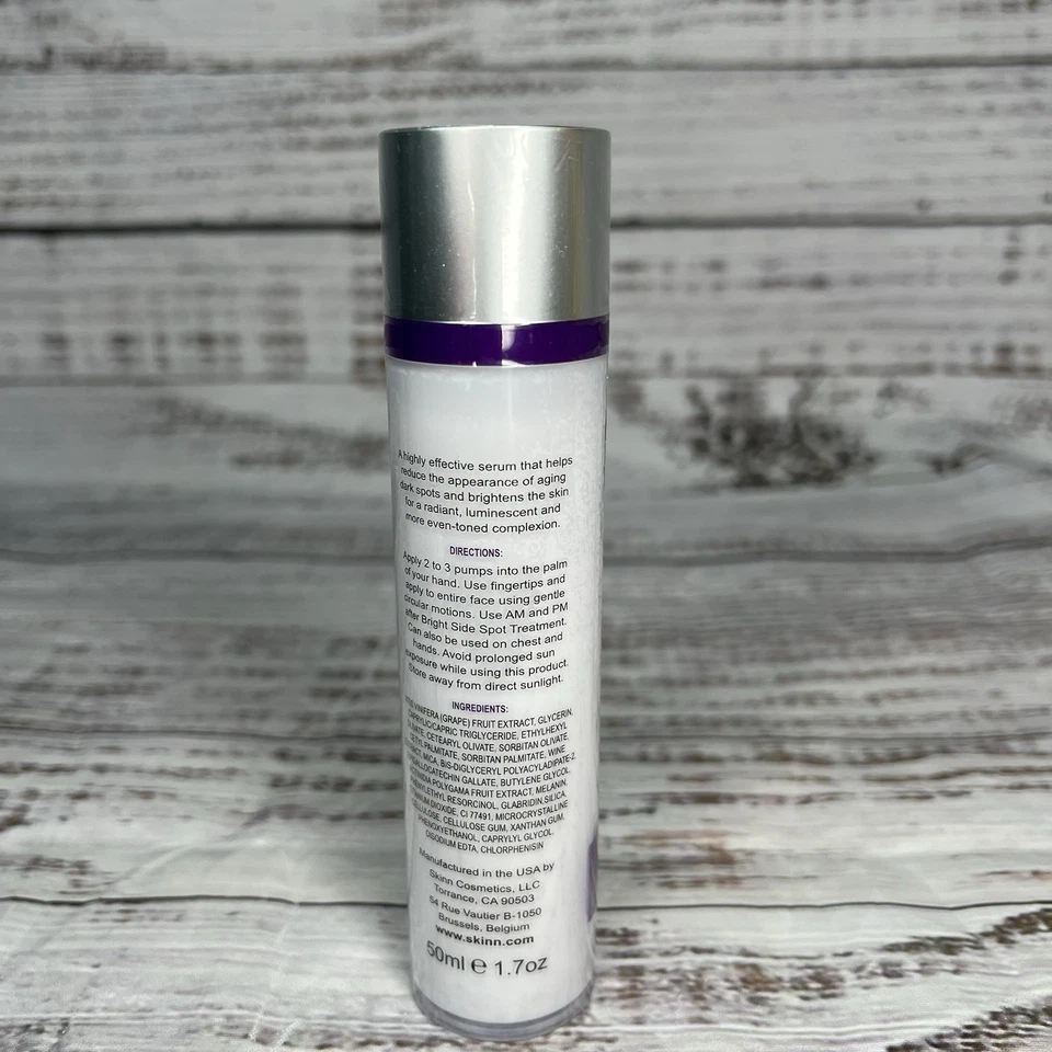 SKINN Dimitri James Bright Side Correcting Serum Skin Brightening 1.7 oz Sealed - Imagem 2 de 4