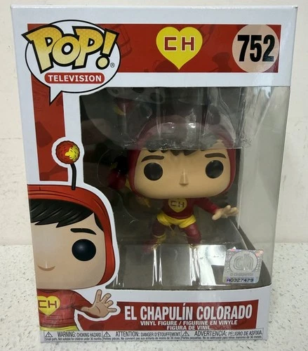 Funko Pop Television El Chapulin Colorado #752 Vinyl Figure Mexican Super Hero