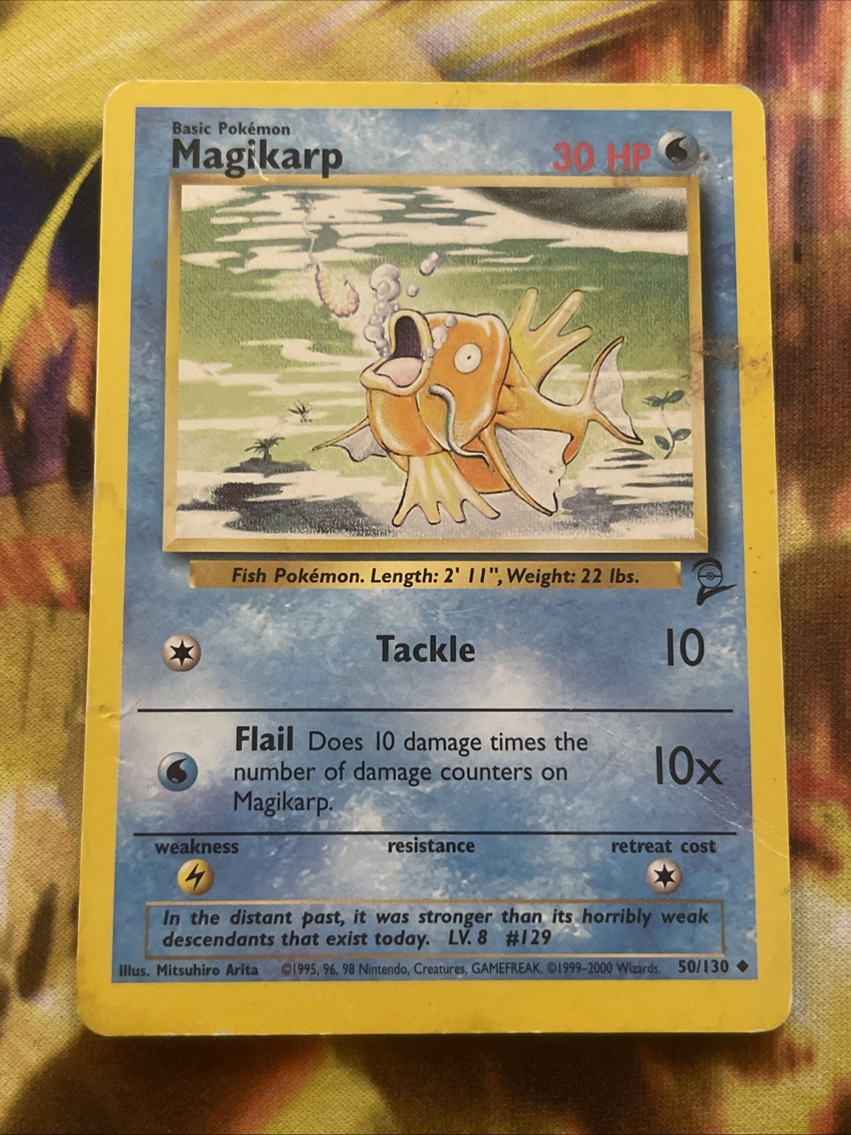 Pokemon Base Set 2 50/130 Magikarp