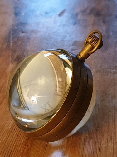 Glaskugel Lupenuhr Vintage Stil Kugeluhr HMT Mechanische Kugeluhr. - Bild 12 von 12