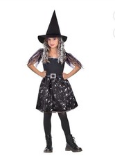 New Celestial Witch Halloween Costume Girls Size L 10/12 by Way To Celebrate