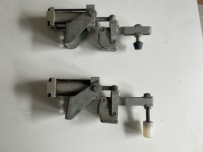  2 Destaco Pneumatik Schubstangenspanner  Model 807  DE-STA-CO 