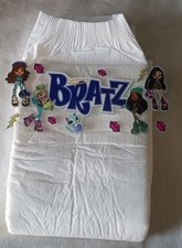Mega adult disposable ABDL diaper-Bratz READ DESCRIPTION FULLY