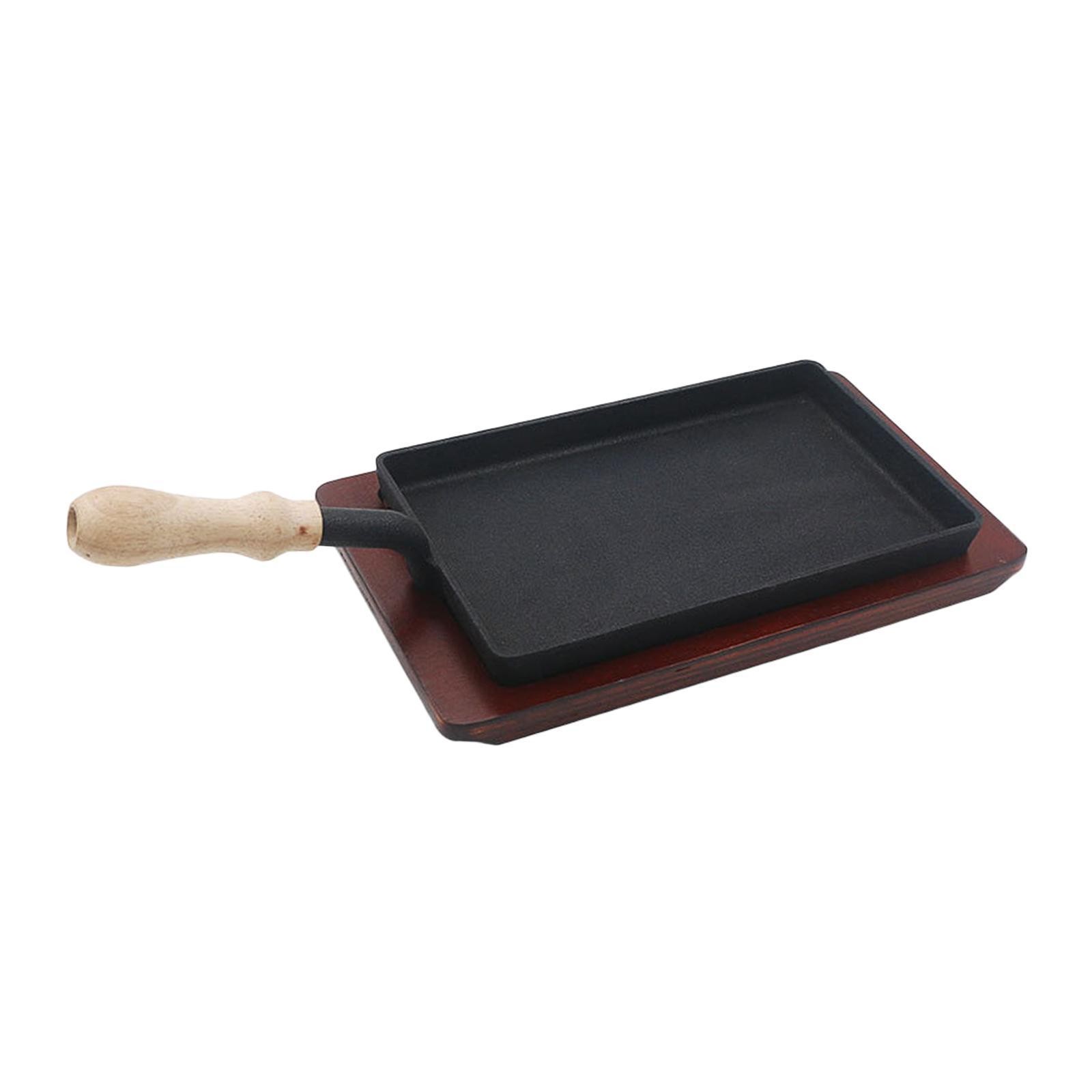 Cast Iron Griddle Egg Frying Pan