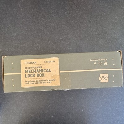 KiwiCo Eureka Crate Mechanical Lock Box STEM Building Kit Ages 14+