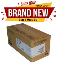 Genuine Ricoh 841886 Black Toner Cartridge High Yield for Aficio SP 8200 / 8210,