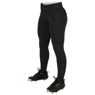 Champro Low-Rise Tournament Fastpitch Black Pants Girl's SMALL NEW