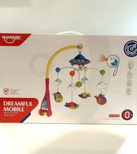 Huange Dreamful Musical Mobile Colorful Airplane Theme Nursery Decor Open Box