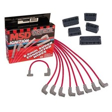 8.5 Mm Universal Spark Plug Wire Set 90 Deg Boot And Looms