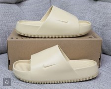 Nike Calm Slide Sesame Beige Casual Slip On Sandal Women's Size 10 DX4816-200