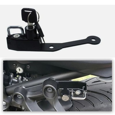 Helmet Lock Mount Hook Keys Locking Fit For Yamaha MT-07 FZ-07 FJ-07 2014-2021