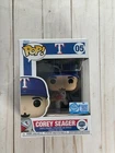 Funko Pop! MLB: Corey Seager #05 Texas Rangers MVP Vinyl Figure + PROTECTOR B2