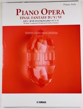 Final Fantasy IV V VI Piano Opera IMPERFECT Sheet Music JP Song Book 4 5 6 FF6