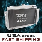 Aluminum Radiator For 1972-1979 Jeep Cherokee Grand Wagoneer J10/J20 1973 4 Row