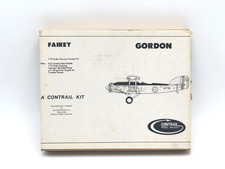 Contrail 1/72 Fairey Gordon RAF Biplane Vacform Aircraft Model kit