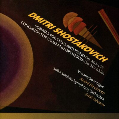 Dmitri Shostako Dmitri Shostakovich: Sonatas for Cello and Piano. Op. 40 &  (CD)