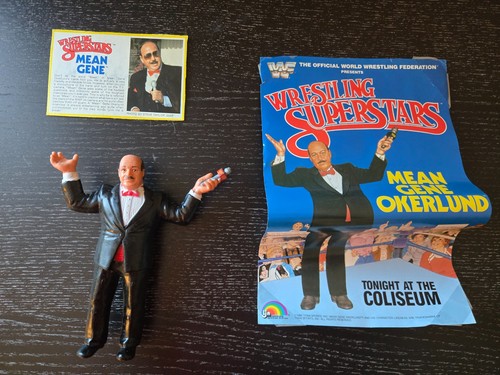 Mean Gene Okerlund Vintage 1987 LJN WWF Wrestling ...