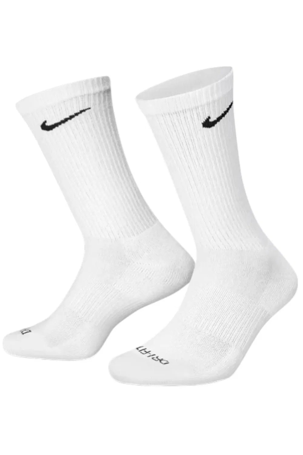 Nike Mens 3-Pack Everyday Cushion Plus Crew Training Socks White 3490₽