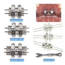 Dental Maxillary Skeletal Expansion Screw Rapid Split Hyrax Expander 8/10/12mm
