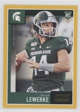 2020 Score Rookies Gold Brian Lewerke #352 0w8