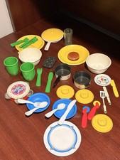 Vintage Little Tikes, Fisher Price And More Kitchen Toy Lot